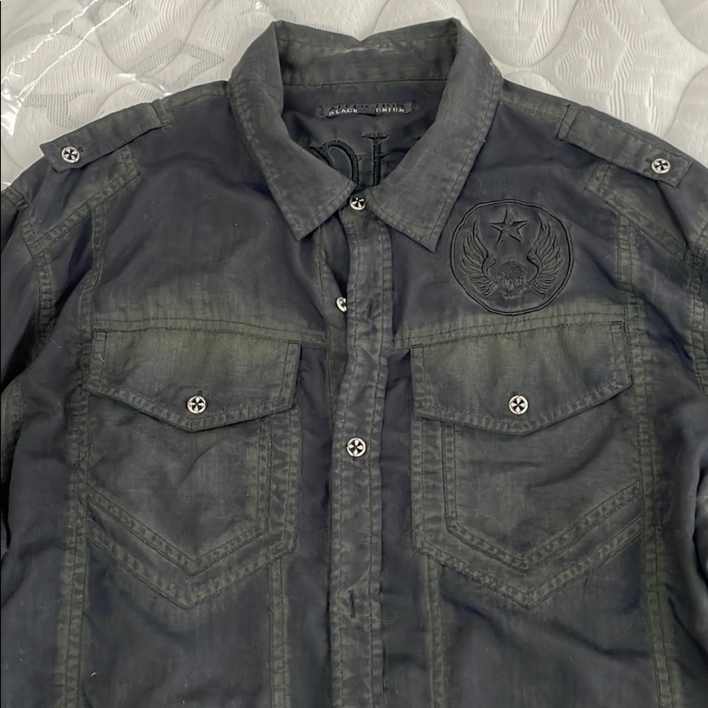 Affliction long sleeve button down